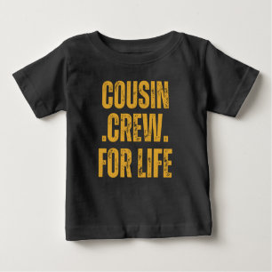 Camiseta Cousin Crew Para Presente De Combinação De Vida