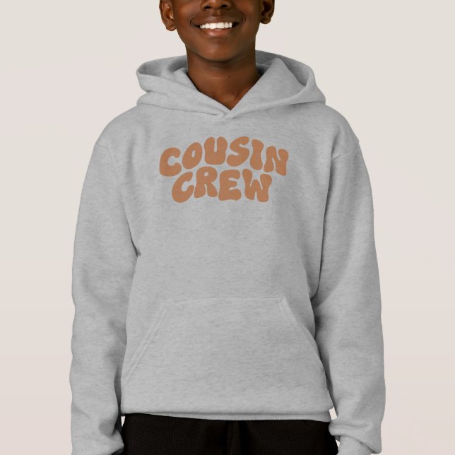 Camiseta Cousin Crew | Reunião da família de primo coincide (Frente)