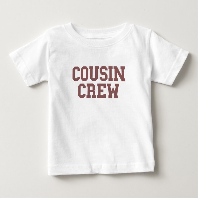 Camiseta Cousin Crew | Rust Kids Baby (Frente)