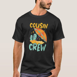 Camiseta Cousin Crew Vacing Pajamas Cousin Squad Para Crian