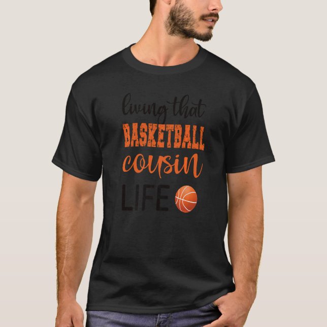 Camiseta Cousin, jogador de basquetebol (Frente)