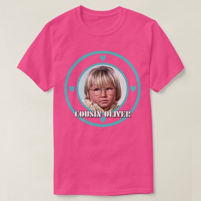 Camiseta Cousin Oliver (Frente do Design)