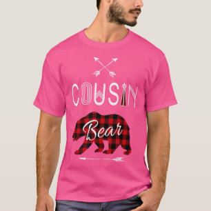 Camiseta Cousin Shirt Xadrez Buffalo - Urso de Acampamento
