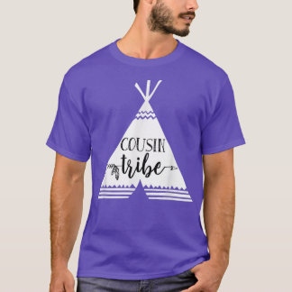 Camiseta Cousin Tribe Funny Family Group Correspondendo Gra