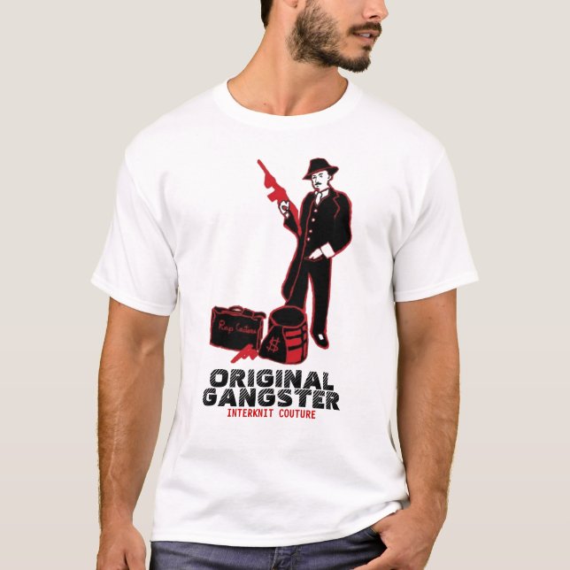 Camiseta COUTURE de INTERKNIT - gângster do original do (Frente)