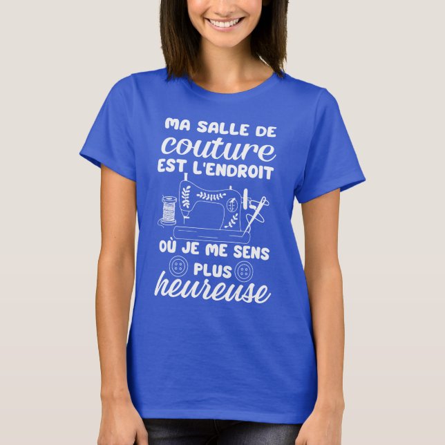 Camiseta couturière (Frente)
