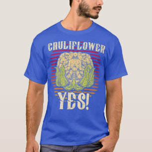 Camiseta Couve-flor Sim Jardineiro Vegetal Engraçado