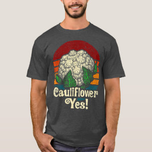 Camiseta Couve-flor Sim Jardineiro Vegetal Engraçado 324