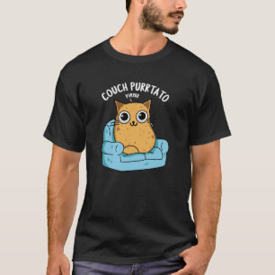 Camiseta Couve-rocha Engraçada Batata Negra