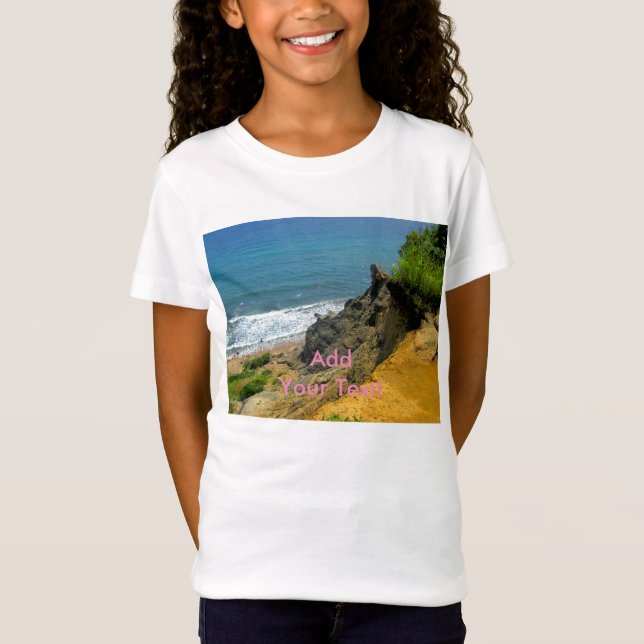 Camiseta Cove de Milho da Ilha de Blocos (Frente)