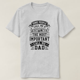 Camiseta COVID 19 Frontliner Oferta algumas Pessoas me cham