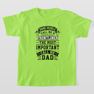 Camiseta COVID 19 Frontliner Oferta algumas Pessoas me cham