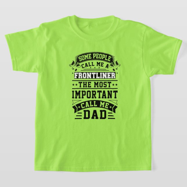 Camiseta COVID 19 Frontliner Oferta algumas Pessoas me cham (Postura )