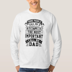 Camiseta COVID 19 Frontliner Oferta algumas Pessoas me cham