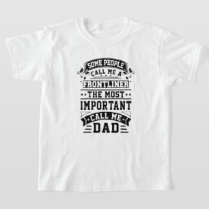 Camiseta COVID 19 Frontliner Oferta algumas Pessoas me cham