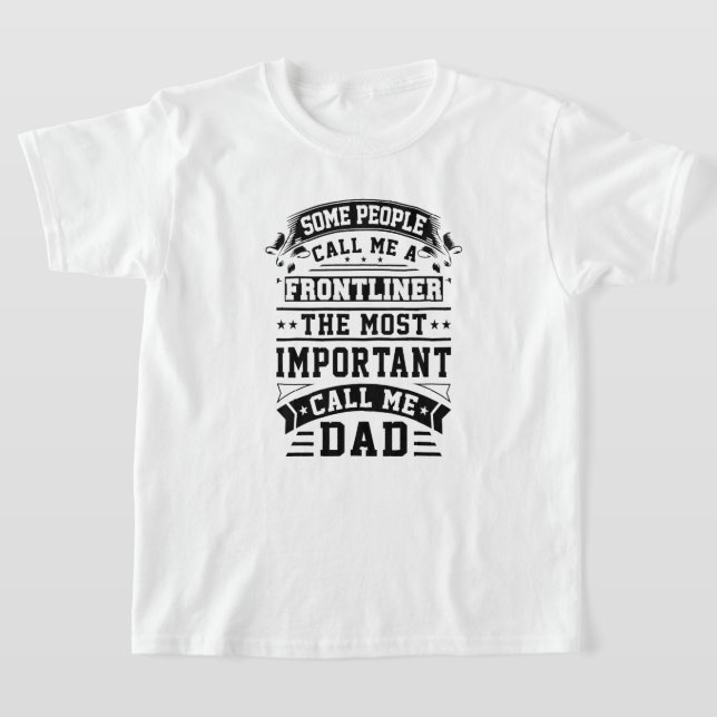 Camiseta COVID 19 Frontliner Oferta algumas Pessoas me cham (Postura )