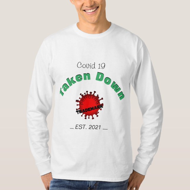 Camiseta Covid 19 Retirado (Frente)
