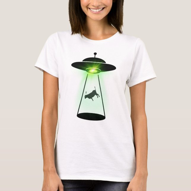 Camiseta Cow Abduction (Frente)