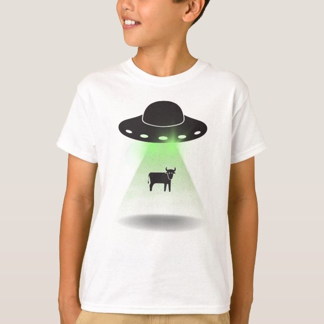 Camiseta Cow Abduction (Frente)