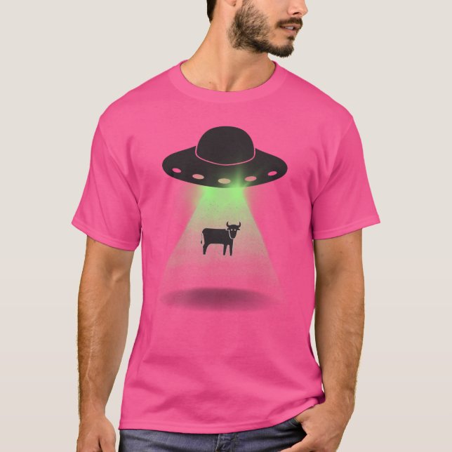 Camiseta Cow Abduction (Frente)