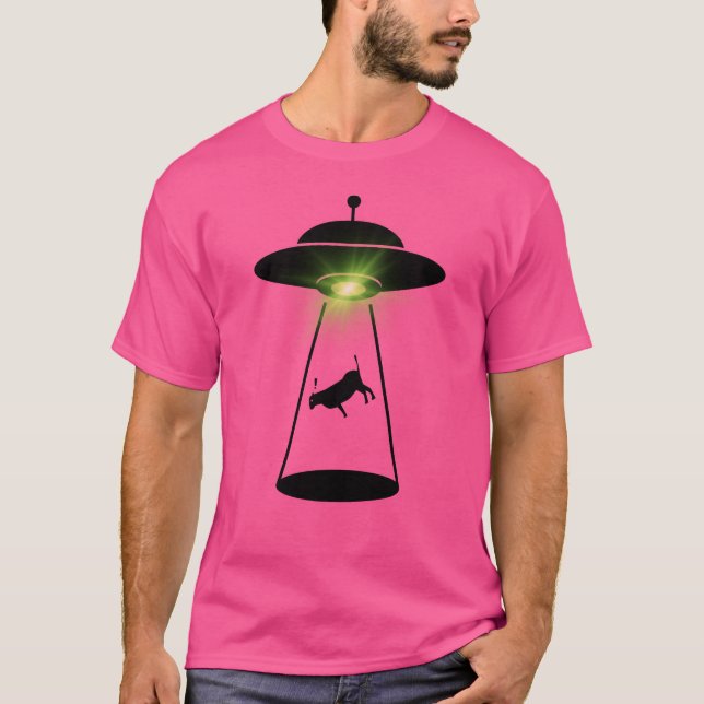 Camiseta Cow Abduction (Frente)