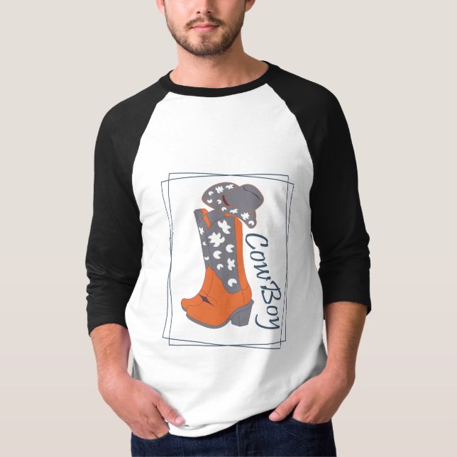 Camiseta Cow boy (Frente)