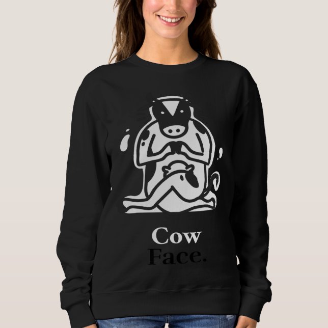 Camiseta Cow Face Yoga Pose (Frente)
