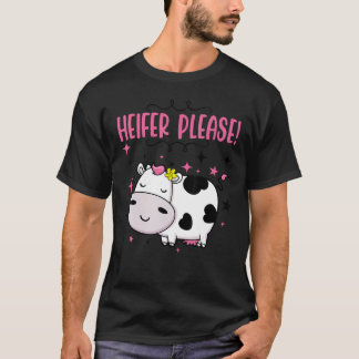 Camiseta Cow  Heifer Please Baby Little Girl Outfit Kids To