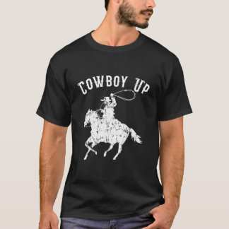 Camiseta Cow Up For Rodeo Fans And Western