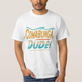 Camiseta Cowabunga, Cara