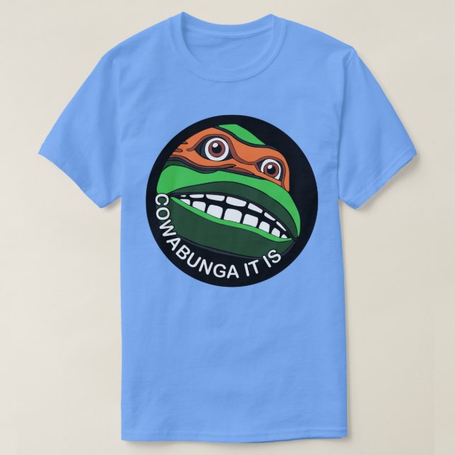 Camiseta Cowabunga É (Frente do Design)