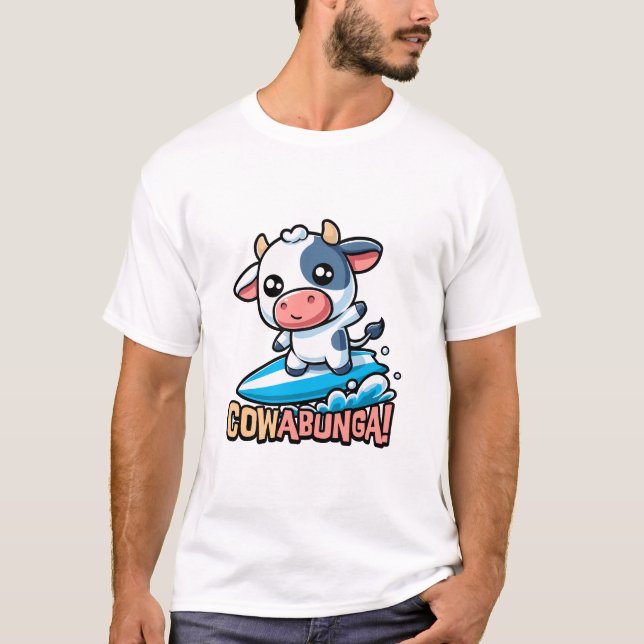 Camiseta Cowabunga! Lança-Fogo (Frente)