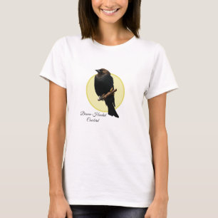 Camiseta Cowbird de Cabeça Castanha