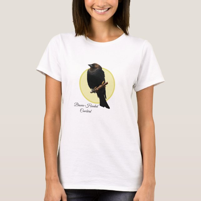 Camiseta Cowbird de Cabeça Castanha (Frente)