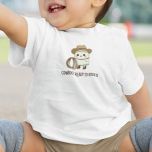 Camiseta Cowboo Pronto para o Rodeio – Fantasma de Cowboy B