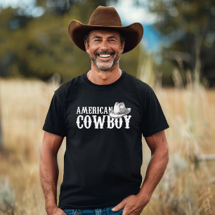 Camiseta cowboy americano