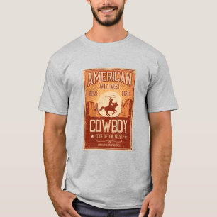 Camiseta Cowboy americano Wild West