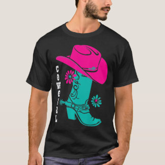 Camiseta Cowboy Boots Western Rodeo Cowboys