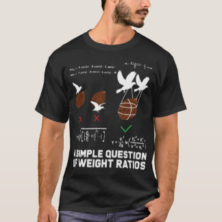 Camiseta Cowboy da série Math Weights and Ratios