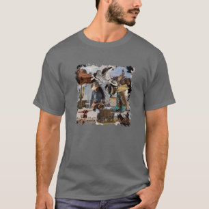 Camiseta Cowboy do País Ocidental Boots High Land Hor