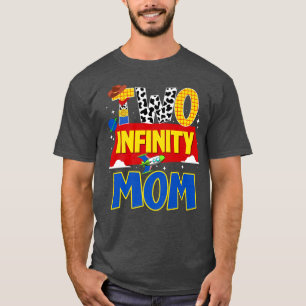 Camiseta Cowboy Mãe Dois Infinitos E Além Do Aniversário De