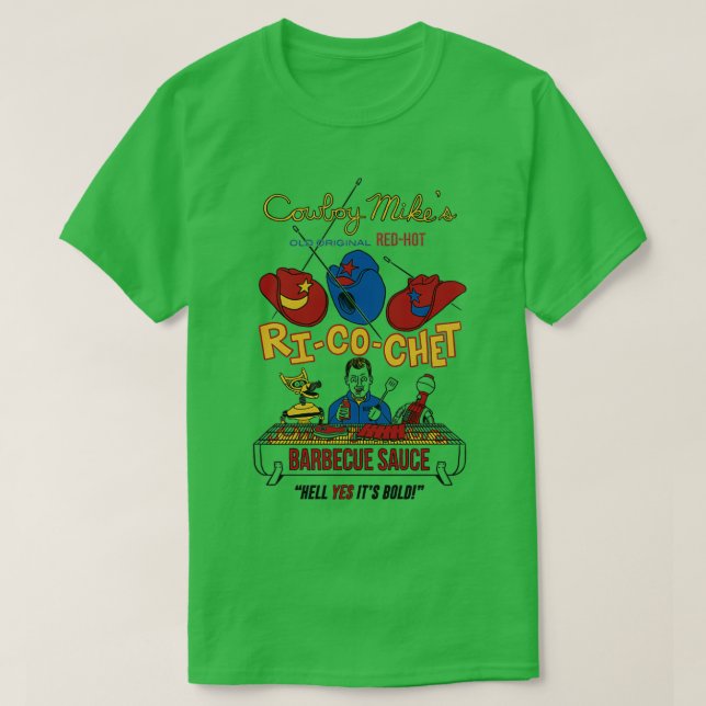 CAMISETA COWBOY MIKES SAUCE CHURRASCO (Frente do Design)