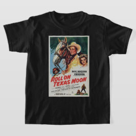 Camiseta Cowboy Poster Roll Na Moon Do Texas