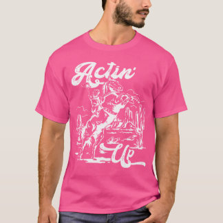 Camiseta Cowboy Rodeo Horse Music Cowboy