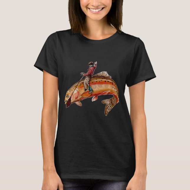 Camiseta Cowboy Truta Dourada (Frente)