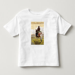 Camiseta Cowboy (View from Back)Colorado