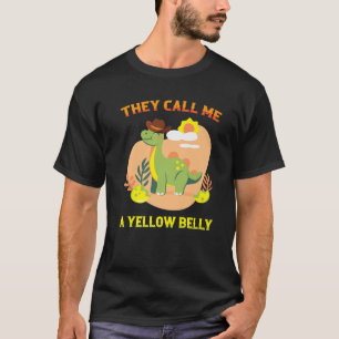 Camiseta Cowboys - Chamam-Me Uma Cintura Amarela - Dinossau