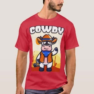 Camiseta Cowdy Funny Cowboy Costume Western Ranch
