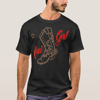 Camiseta Cowgirl Boots Western Girl