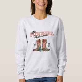 Camiseta Cowgirl Christmas